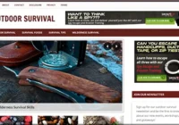 Outdoor Survival Blog Niche by Profitable Blog Niche